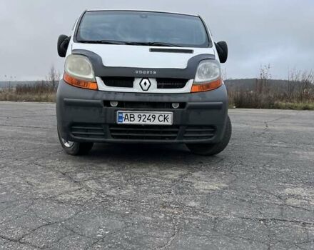 Белый Рено Трафик, объемом двигателя 1.87 л и пробегом 731 тыс. км за 6399 $, фото 1 на Automoto.ua