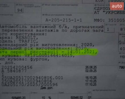 Белый Рено Трафик, объемом двигателя 2 л и пробегом 236 тыс. км за 16900 $, фото 176 на Automoto.ua