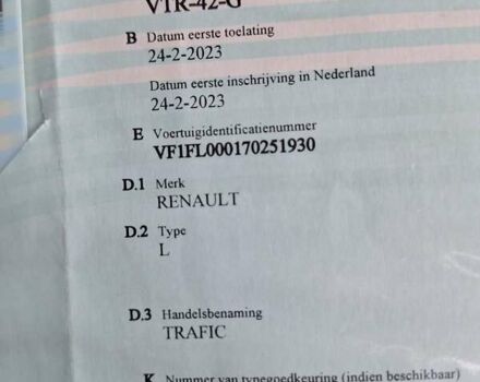 Белый Рено Трафик, объемом двигателя 2 л и пробегом 204 тыс. км за 22900 $, фото 20 на Automoto.ua