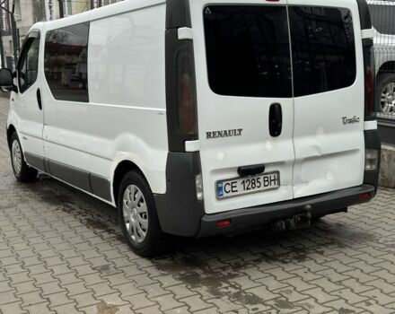 Белый Рено Трафик, объемом двигателя 1.9 л и пробегом 340 тыс. км за 6500 $, фото 4 на Automoto.ua