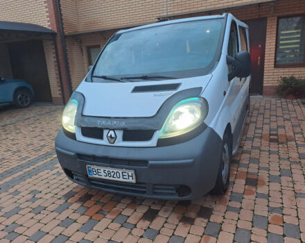 Белый Рено Трафик, объемом двигателя 1.9 л и пробегом 329 тыс. км за 6500 $, фото 2 на Automoto.ua