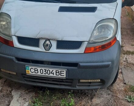 Рено Трафик 2004 в Прилуках на Automoto.ua Белый Рено Трафик, объемом двигателя 1.9 л и пробегом 220 тыс. км за 5000 $, фото 1 на Automoto.ua