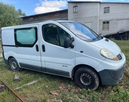 Белый Рено Трафик, объемом двигателя 2 л и пробегом 165 тыс. км за 4300 $, фото 1 на Automoto.ua