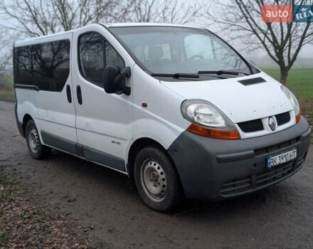 Белый Рено Трафик, объемом двигателя 1.9 л и пробегом 330 тыс. км за 4850 $, фото 3 на Automoto.ua