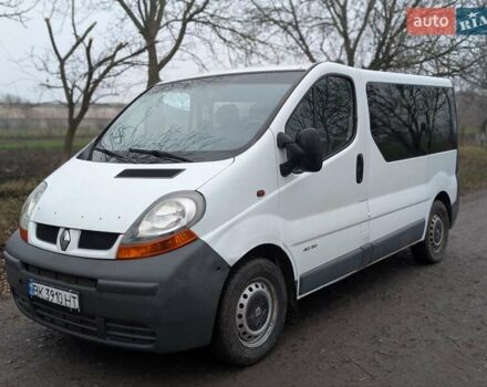 Белый Рено Трафик, объемом двигателя 1.9 л и пробегом 330 тыс. км за 4850 $, фото 2 на Automoto.ua
