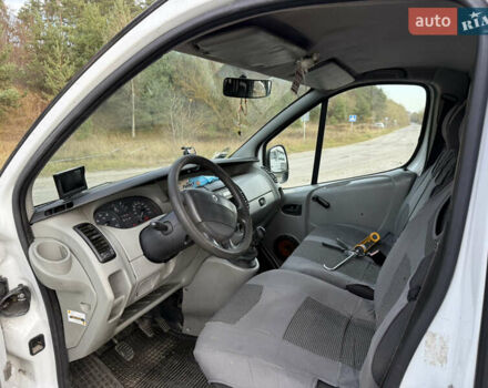 Белый Рено Трафик, объемом двигателя 1.9 л и пробегом 241 тыс. км за 5100 $, фото 9 на Automoto.ua