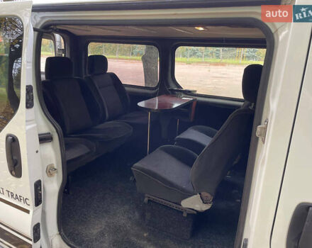 Белый Рено Трафик, объемом двигателя 1.87 л и пробегом 380 тыс. км за 6400 $, фото 33 на Automoto.ua