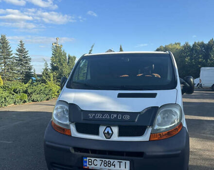 Белый Рено Трафик, объемом двигателя 1.9 л и пробегом 385 тыс. км за 6600 $, фото 1 на Automoto.ua