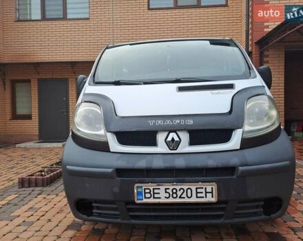 Белый Рено Трафик, объемом двигателя 1.9 л и пробегом 329 тыс. км за 6500 $, фото 5 на Automoto.ua