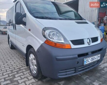 Белый Рено Трафик, объемом двигателя 1.9 л и пробегом 303 тыс. км за 7500 $, фото 4 на Automoto.ua