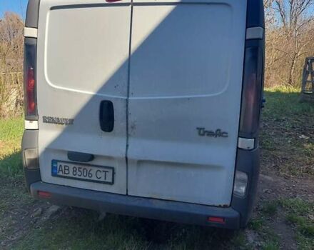 Белый Рено Трафик, объемом двигателя 1.9 л и пробегом 538 тыс. км за 4300 $, фото 1 на Automoto.ua