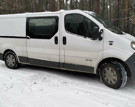 Білий Рено Трафік, об'ємом двигуна 2.5 л та пробігом 382 тис. км за 5900 $, фото 1 на Automoto.ua