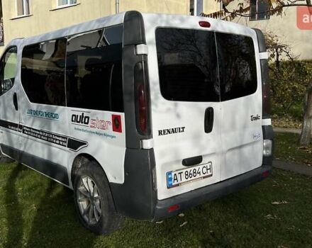 Білий Рено Трафік, об'ємом двигуна 1.9 л та пробігом 285 тис. км за 7500 $, фото 41 на Automoto.ua