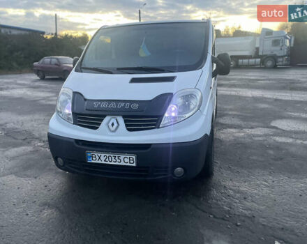 Белый Рено Трафик, объемом двигателя 2 л и пробегом 261 тыс. км за 8850 $, фото 1 на Automoto.ua