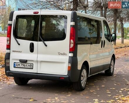 Білий Рено Трафік, об'ємом двигуна 2 л та пробігом 350 тис. км за 7999 $, фото 27 на Automoto.ua