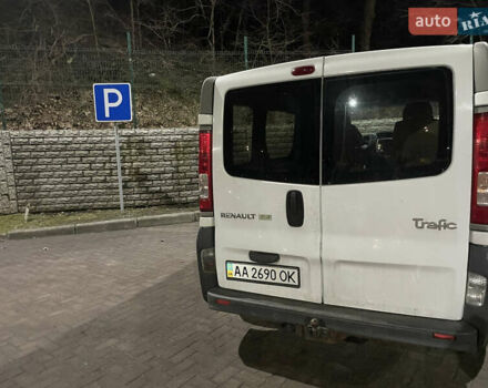 Белый Рено Трафик, объемом двигателя 2 л и пробегом 257 тыс. км за 7900 $, фото 28 на Automoto.ua