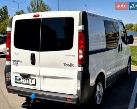 Белый Рено Трафик, объемом двигателя 2 л и пробегом 353 тыс. км за 12800 $, фото 7 на Automoto.ua