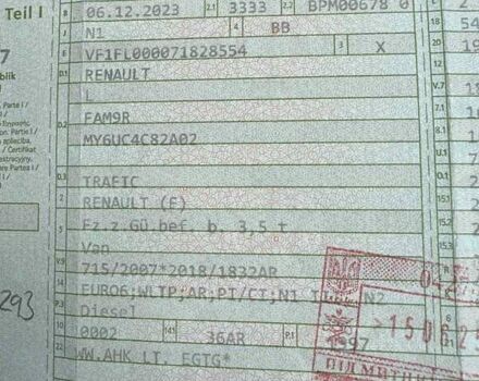 Білий Рено Трафік, об'ємом двигуна 2 л та пробігом 30 тис. км за 24990 $, фото 72 на Automoto.ua