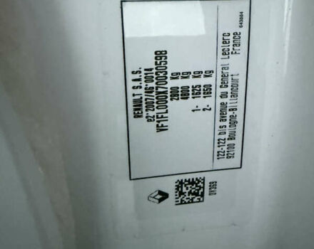 Белый Рено Трафик, объемом двигателя 2 л и пробегом 61 тыс. км за 22550 $, фото 41 на Automoto.ua