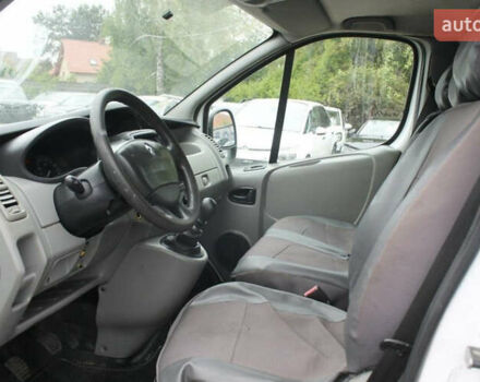 Белый Рено Трафик, объемом двигателя 2 л и пробегом 63 тыс. км за 14900 $, фото 4 на Automoto.ua