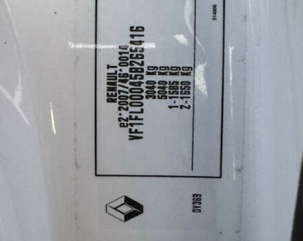 Белый Рено Трафик, объемом двигателя 1.6 л и пробегом 307 тыс. км за 16800 $, фото 21 на Automoto.ua