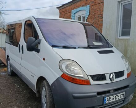 Белый Рено Трафик, объемом двигателя 1.9 л и пробегом 299 тыс. км за 6700 $, фото 1 на Automoto.ua