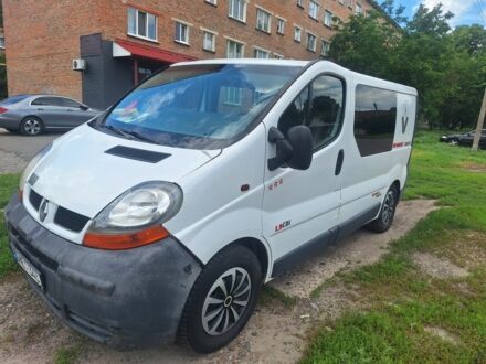 Рено Трафік 2001 у Покровськ (Красноармійськ) на Automoto.ua Білий Рено Трафік, об'ємом двигуна 1.9 л та пробігом 480 тис. км за 5026 $, фото 1 на Automoto.ua
