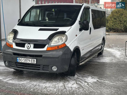 Білий Рено Трафік, об'ємом двигуна 1.9 л та пробігом 312 тис. км за 7550 $, фото 1 на Automoto.ua