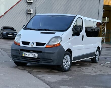 Белый Рено Трафик, объемом двигателя 1.9 л и пробегом 350 тыс. км за 7019 $, фото 1 на Automoto.ua