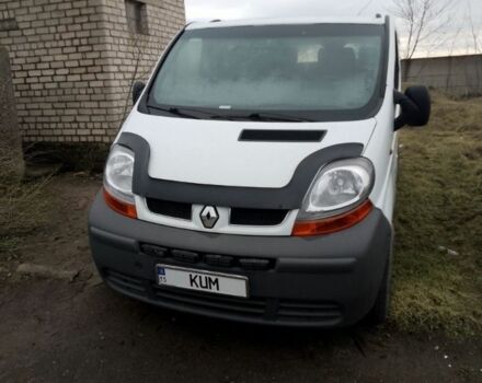 Белый Рено Трафик, объемом двигателя 1.9 л и пробегом 357 тыс. км за 7000 $, фото 1 на Automoto.ua