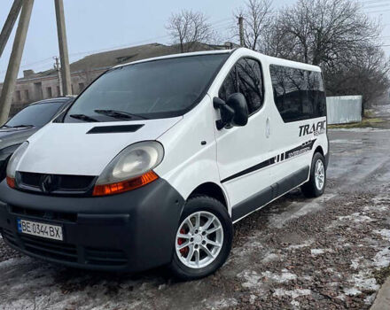 Белый Рено Трафик, объемом двигателя 1.87 л и пробегом 450 тыс. км за 5800 $, фото 1 на Automoto.ua