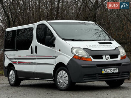 Білий Рено Трафік, об'ємом двигуна 1.9 л та пробігом 347 тис. км за 7300 $, фото 1 на Automoto.ua