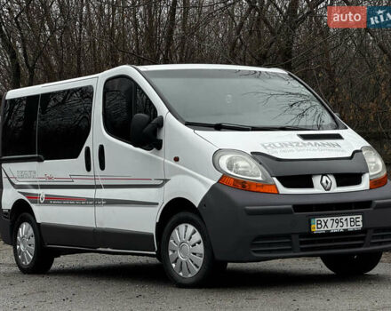 Белый Рено Трафик, объемом двигателя 1.9 л и пробегом 347 тыс. км за 7300 $, фото 1 на Automoto.ua