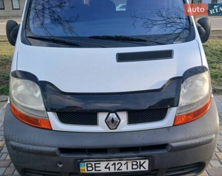Белый Рено Трафик, объемом двигателя 1.9 л и пробегом 278 тыс. км за 6500 $, фото 1 на Automoto.ua