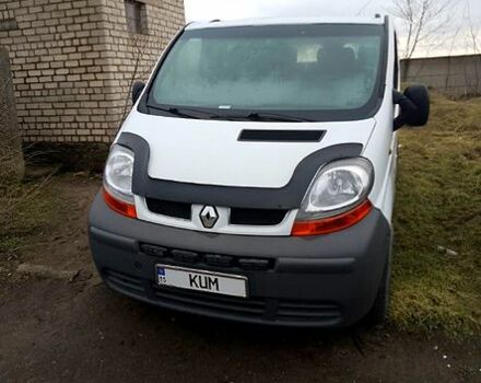 Белый Рено Трафик, объемом двигателя 1.9 л и пробегом 357 тыс. км за 7000 $, фото 1 на Automoto.ua