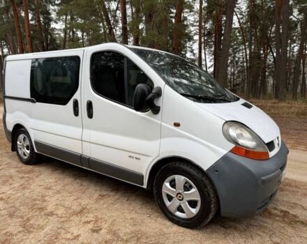 Белый Рено Трафик, объемом двигателя 1.9 л и пробегом 278 тыс. км за 5950 $, фото 1 на Automoto.ua