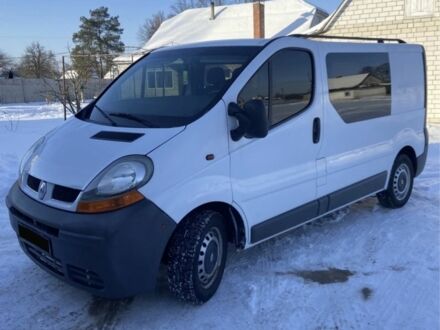 Білий Рено Трафік, об'ємом двигуна 1.9 л та пробігом 230 тис. км за 7950 $, фото 1 на Automoto.ua