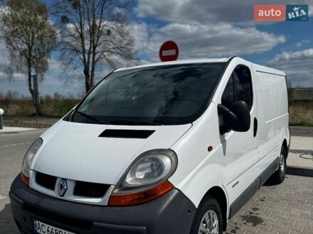 Белый Рено Трафик, объемом двигателя 1.9 л и пробегом 230 тыс. км за 6950 $, фото 1 на Automoto.ua
