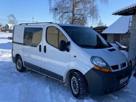 Білий Рено Трафік, об'ємом двигуна 1.9 л та пробігом 230 тис. км за 6850 $, фото 1 на Automoto.ua