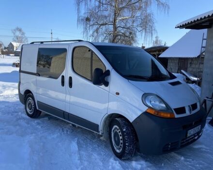 Белый Рено Трафик, объемом двигателя 1.9 л и пробегом 230 тыс. км за 6850 $, фото 1 на Automoto.ua