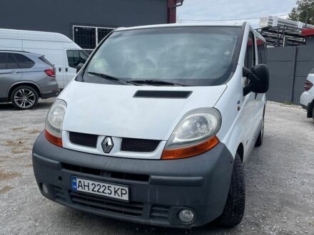 Білий Рено Трафік, об'ємом двигуна 1.87 л та пробігом 230 тис. км за 7500 $, фото 1 на Automoto.ua