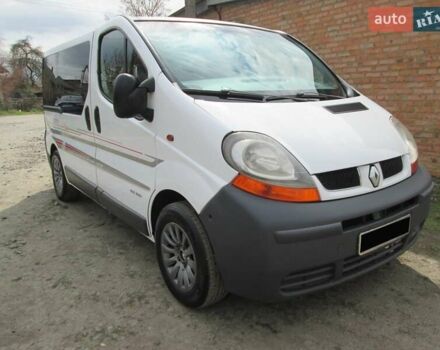 Белый Рено Трафик, объемом двигателя 1.87 л и пробегом 295 тыс. км за 7650 $, фото 1 на Automoto.ua