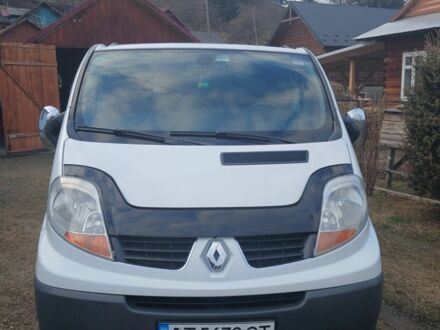 Белый Рено Трафик, объемом двигателя 2 л и пробегом 343 тыс. км за 9350 $, фото 1 на Automoto.ua