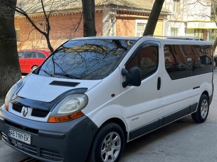 Білий Рено Трафік, об'ємом двигуна 1.9 л та пробігом 274 тис. км за 8500 $, фото 1 на Automoto.ua