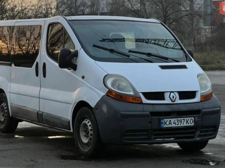 Белый Рено Трафик, объемом двигателя 1.87 л и пробегом 350 тыс. км за 6100 $, фото 1 на Automoto.ua