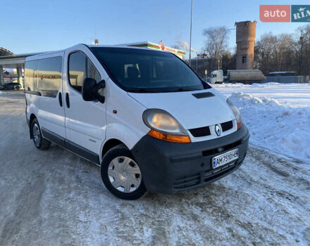 Білий Рено Трафік, об'ємом двигуна 1.87 л та пробігом 310 тис. км за 6700 $, фото 1 на Automoto.ua