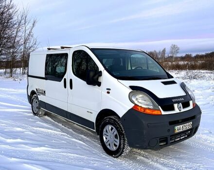 Білий Рено Трафік, об'ємом двигуна 2.5 л та пробігом 328 тис. км за 6500 $, фото 1 на Automoto.ua