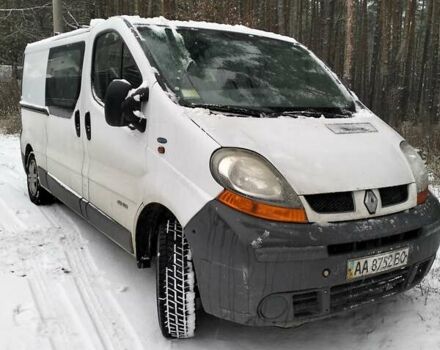 Білий Рено Трафік, об'ємом двигуна 2.5 л та пробігом 382 тис. км за 5900 $, фото 1 на Automoto.ua