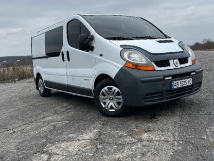 Белый Рено Трафик, объемом двигателя 1.9 л и пробегом 361 тыс. км за 7999 $, фото 1 на Automoto.ua