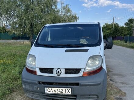 Рено Трафик 2006 в Черкассах на Automoto.ua Белый Рено Трафик, объемом двигателя 1.9 л и пробегом 437 тыс. км за 7000 $, фото 1 на Automoto.ua